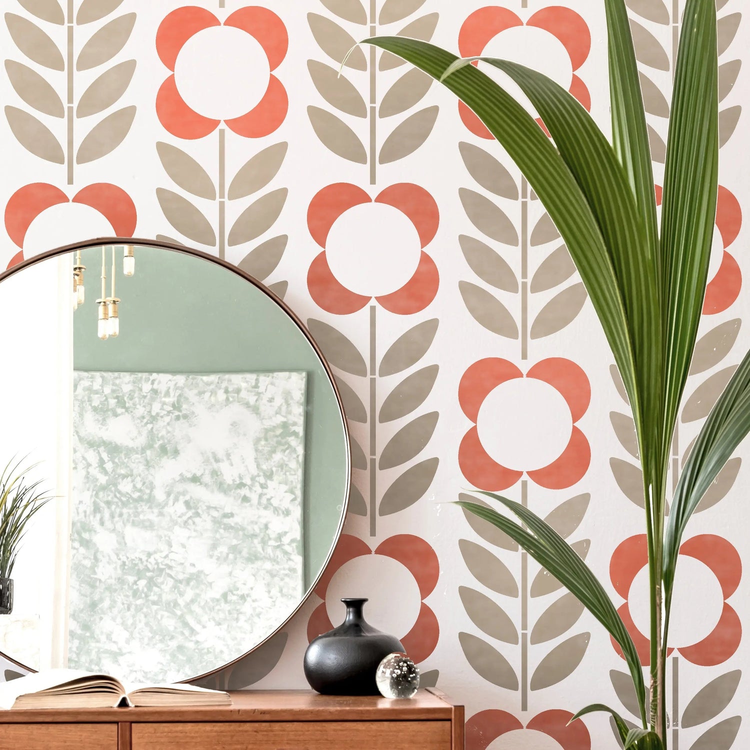 STENCIL | Wall | Mid Century Modern