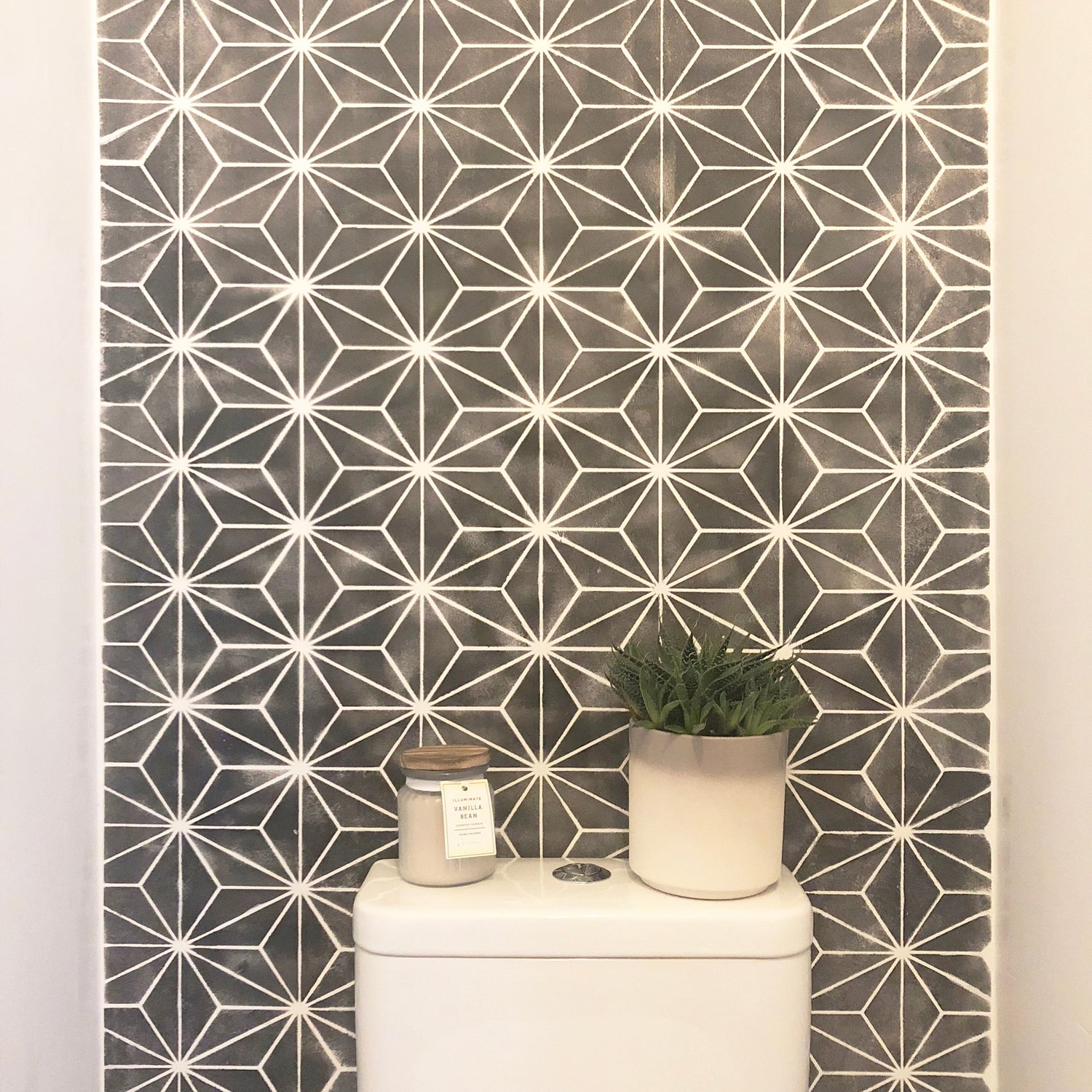 STENCIL | Faux-Tile | Geometric