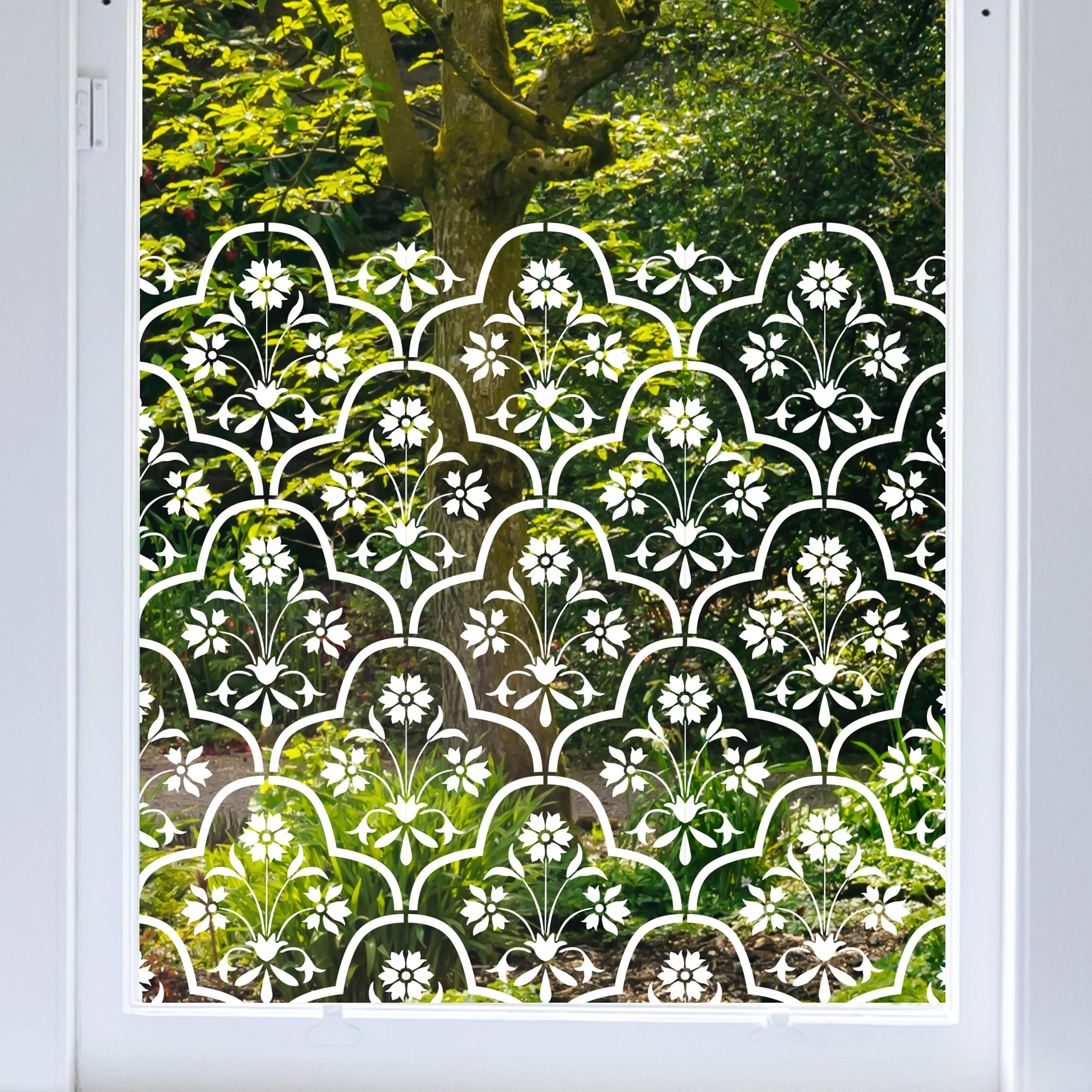 Window Border Maker WINDOW FILM | Damask Borders – Dizzy Duck Designs