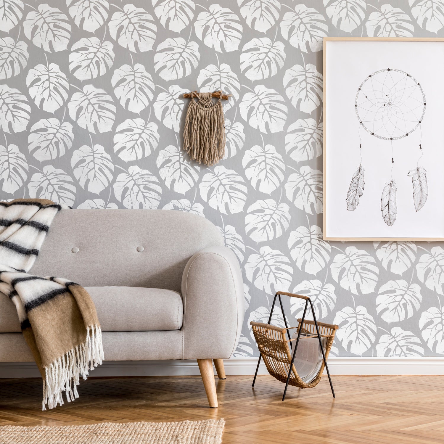 STENCIL | Wall | Tropical