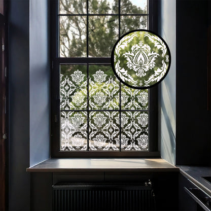 Ankara Clear Window Privacy Border