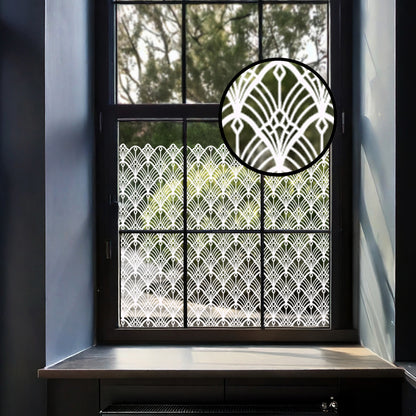 Chicago Clear Window Privacy Border