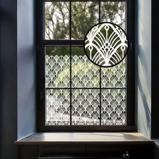 Chicago Clear Window Privacy Border