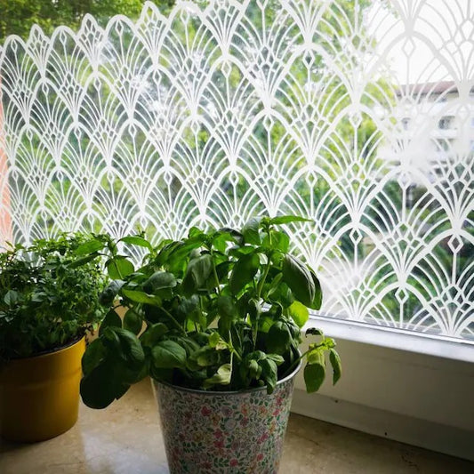 Chicago Clear Window Privacy Border