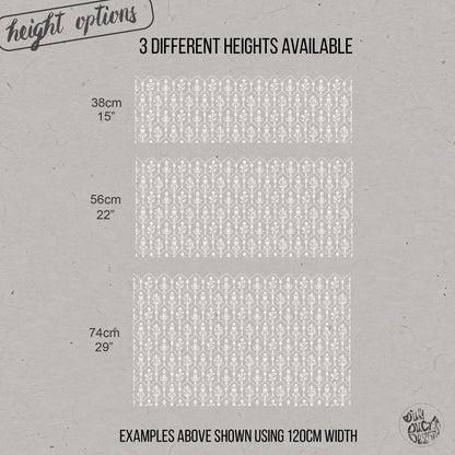 Hamedan Frosted Window Privacy Film Border