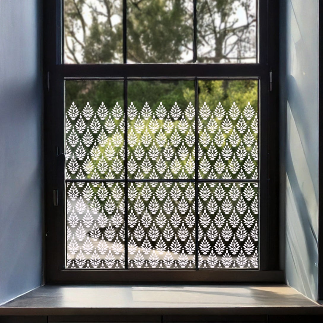 Indore Clear Window Privacy Border