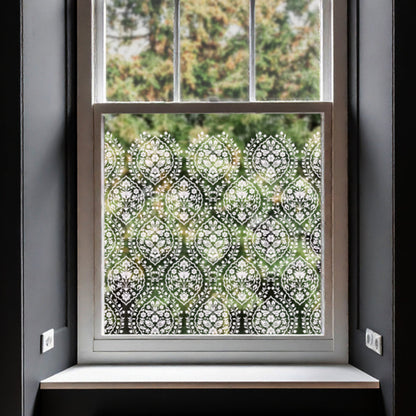 Isfahan Clear Window Privacy Border