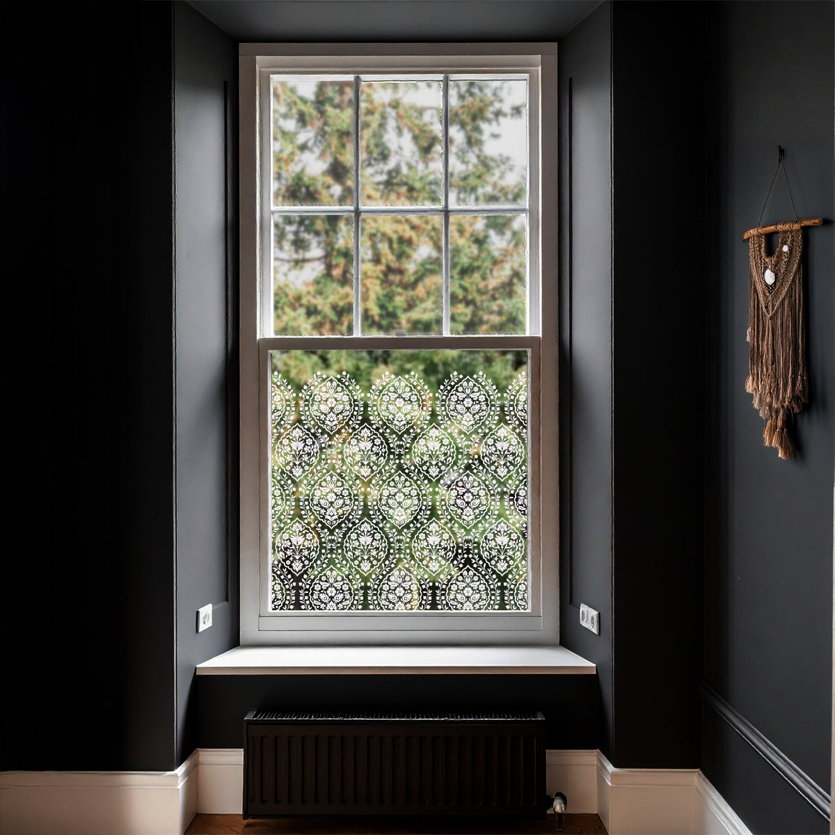 Isfahan Clear Window Privacy Border