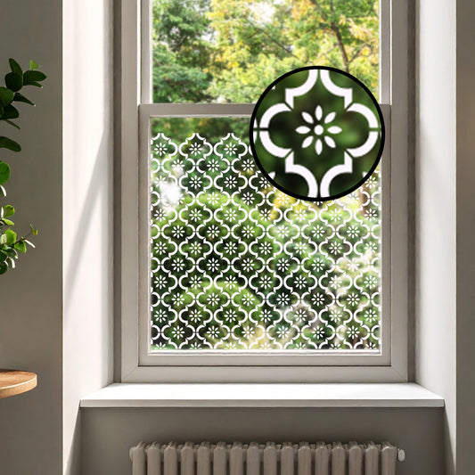 Jannah Clear Window Privacy Border (Clear)