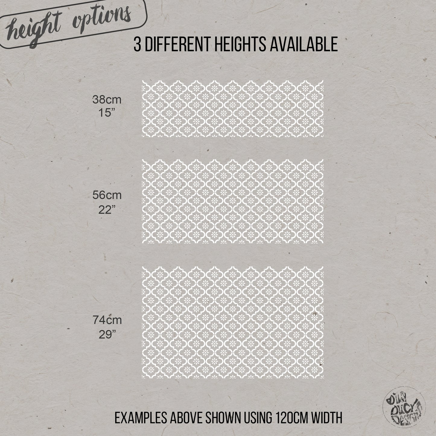 Jannah Frosted Window Privacy Film Border