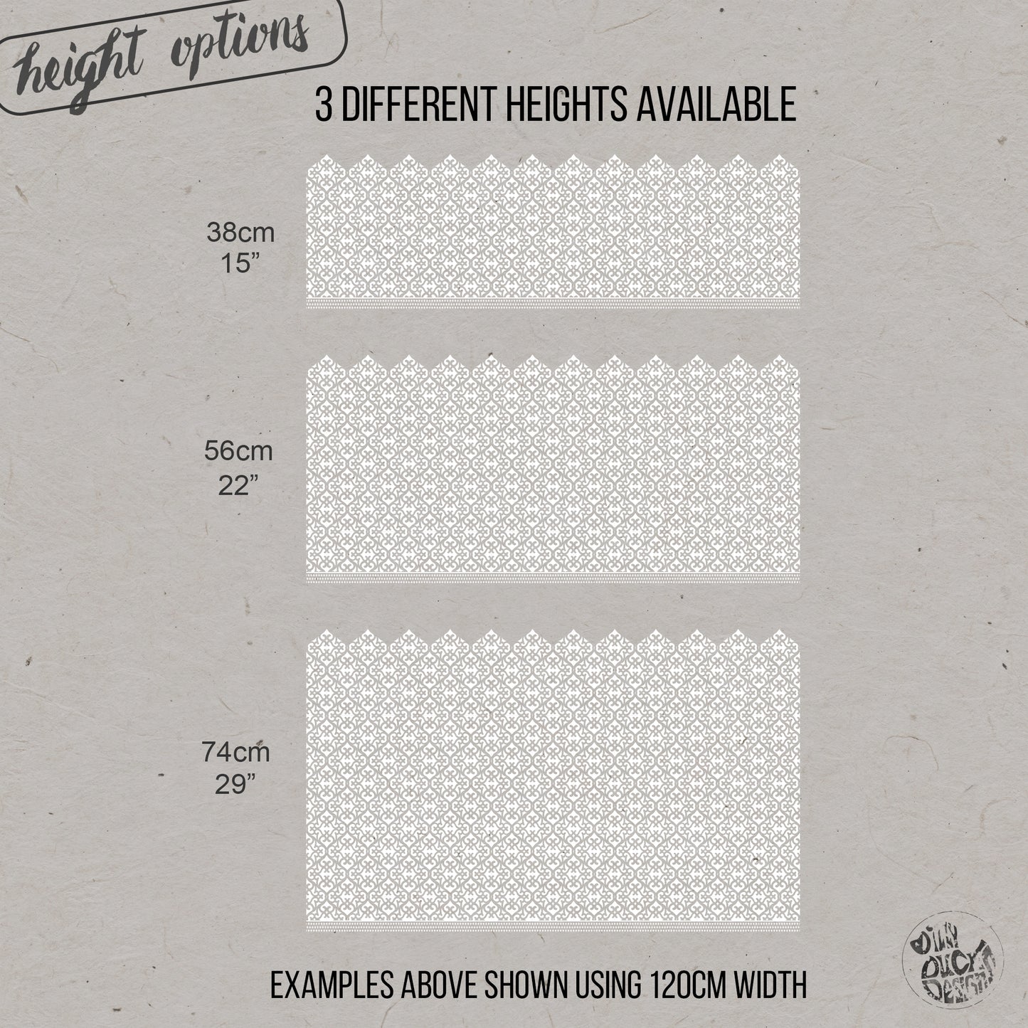 Karachi Frosted Window Privacy Film Border