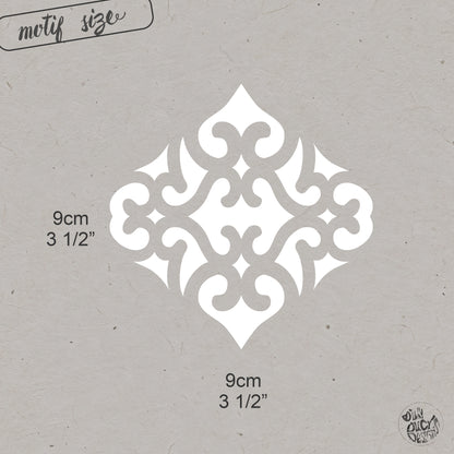 Karachi Frosted Window Privacy Film Border