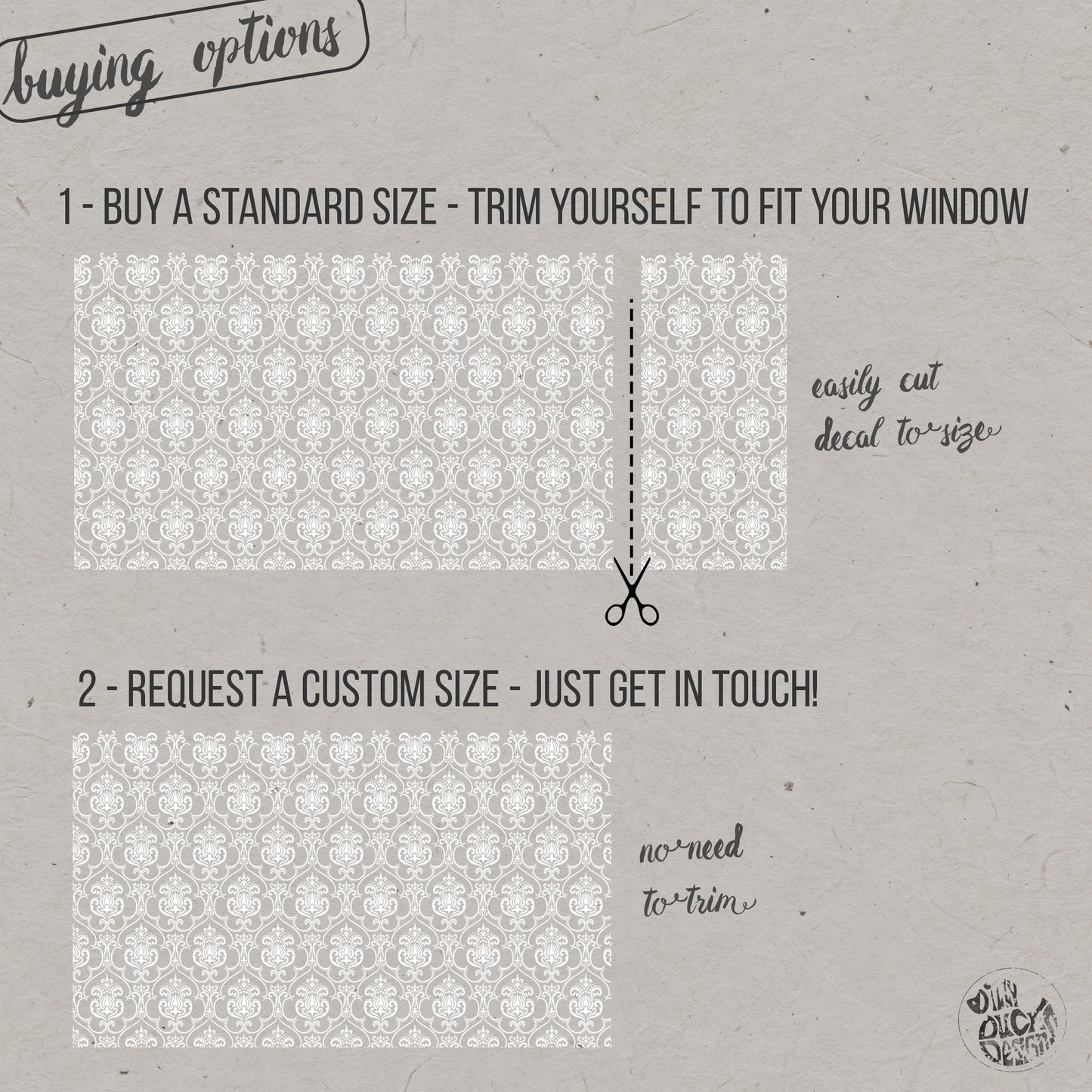 Karim Frosted Window Privacy Film Border