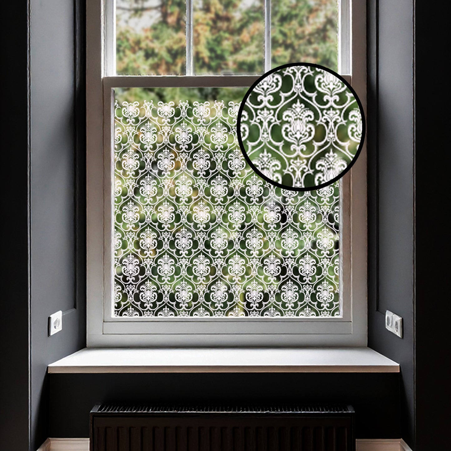 Karim Clear Window Privacy Border
