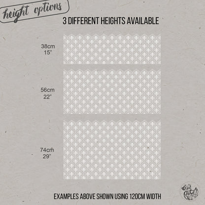 Marjah Frosted Window Privacy Film Border