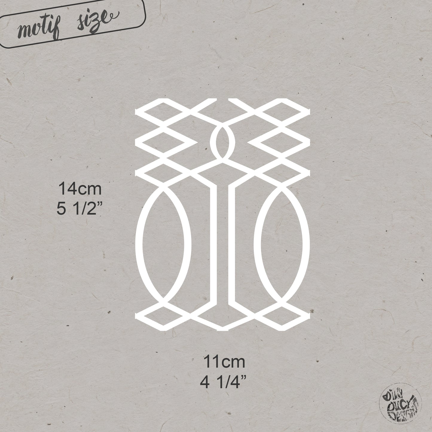 Moroccan Trellis Frosted Window Privacy Film Border