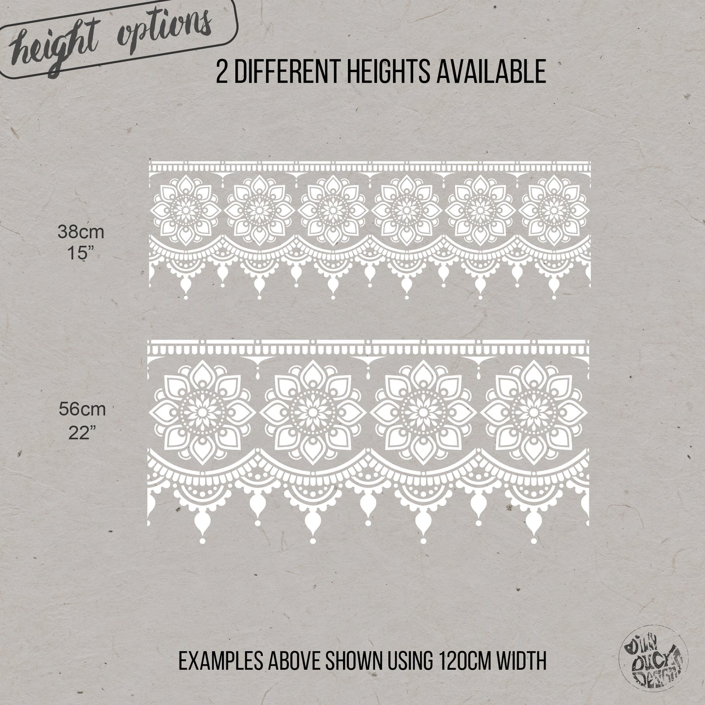 Myah Frosted Window Privacy Film Border