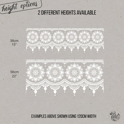 Myah Frosted Window Privacy Film Border