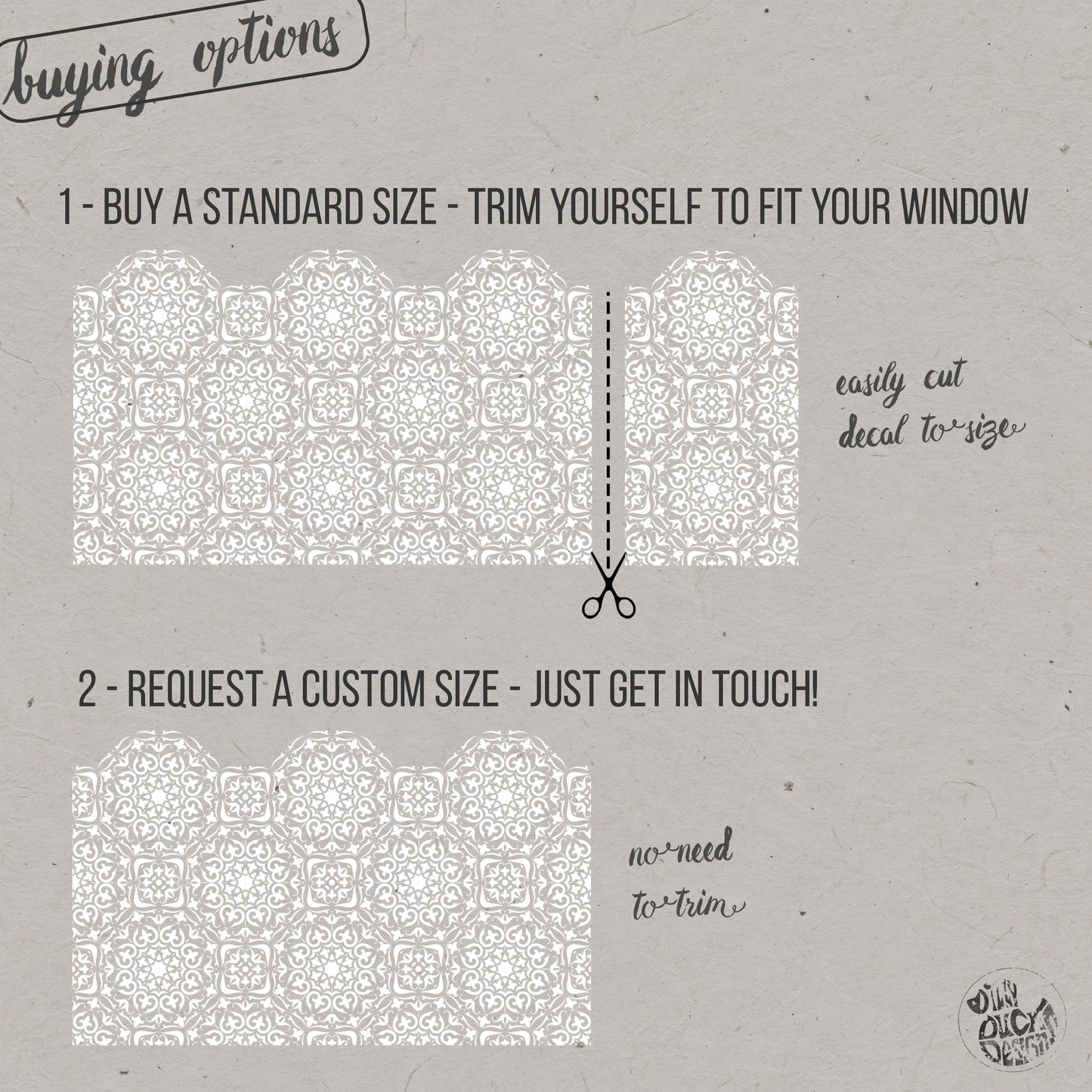 Mysuru Frosted Window Film Privacy Border