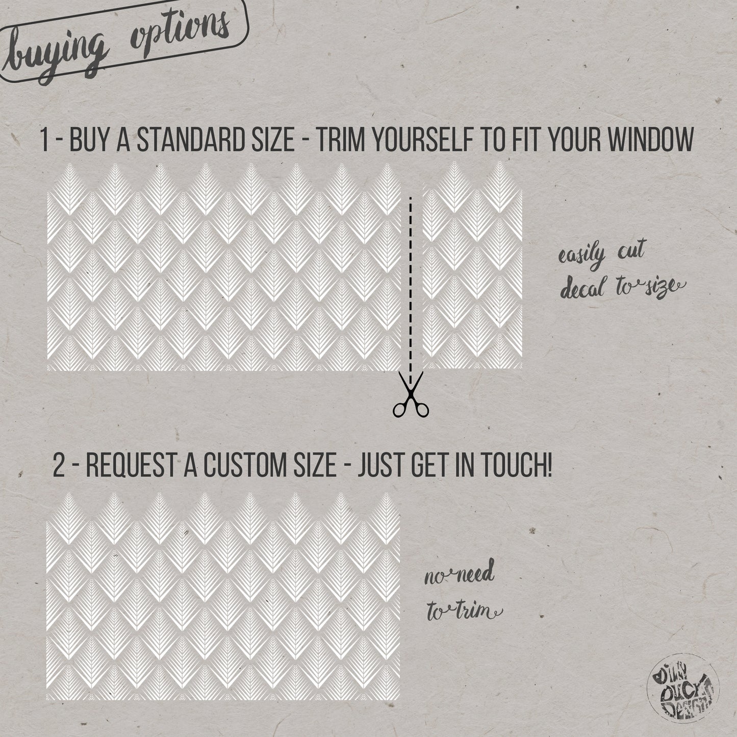 Shelby Frosted Window Privacy Border