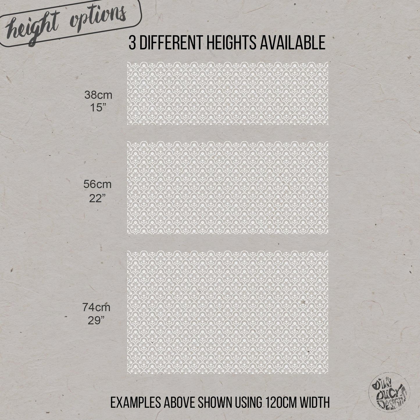 Shiraz Frosted Window Privacy Film Border