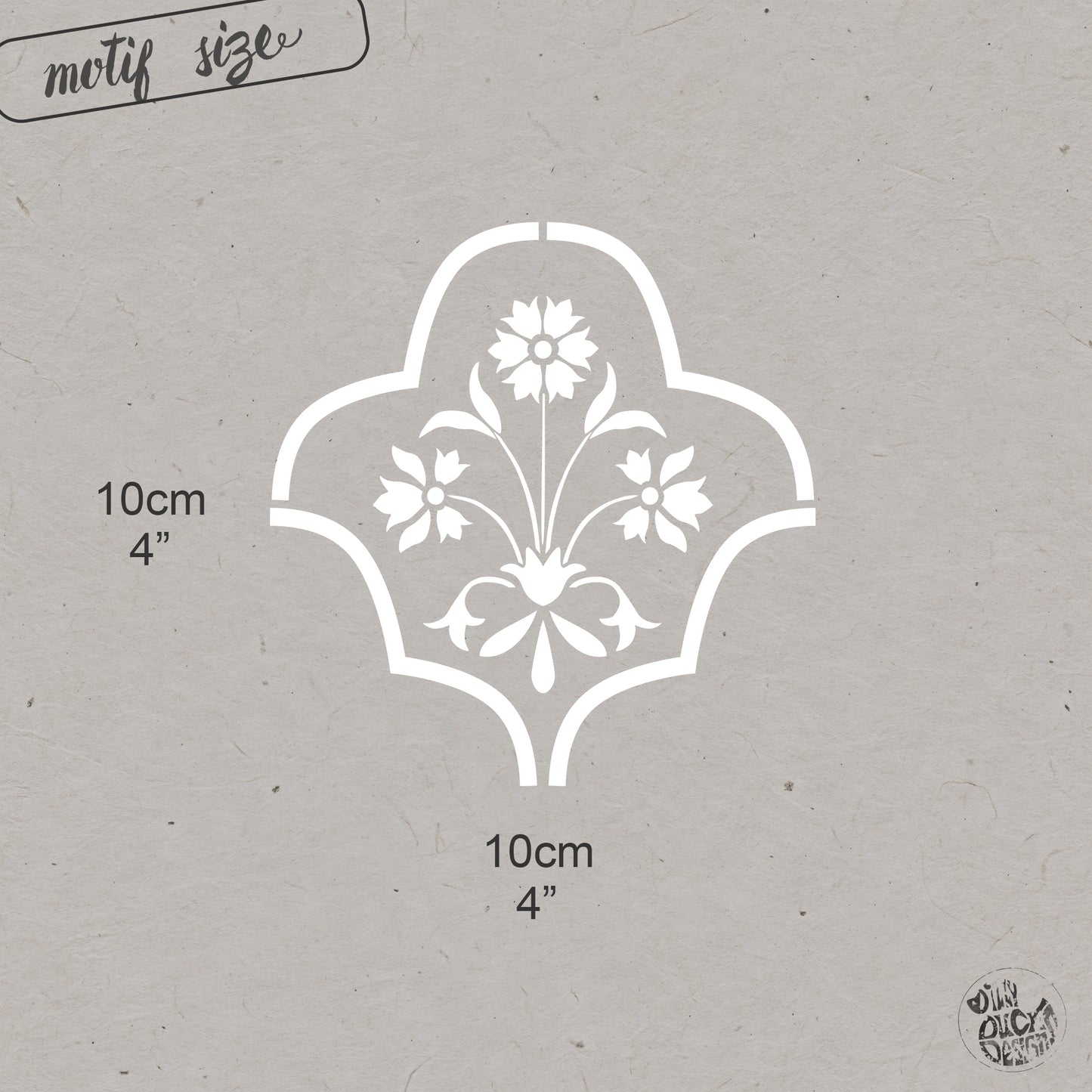 Shiraz Frosted Window Privacy Film Border