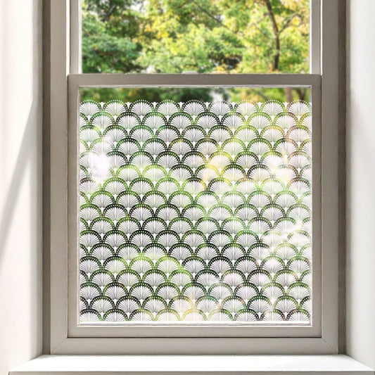 Thebes Clear Window Privacy Border