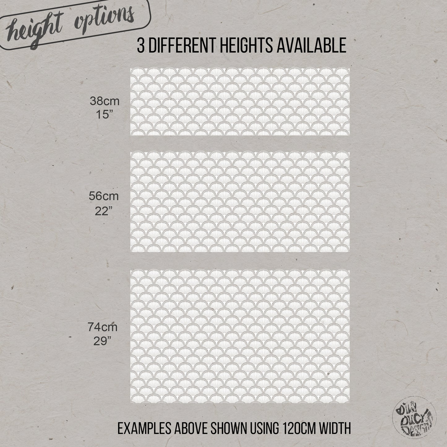 Thebes Frosted Window Privacy Film Border