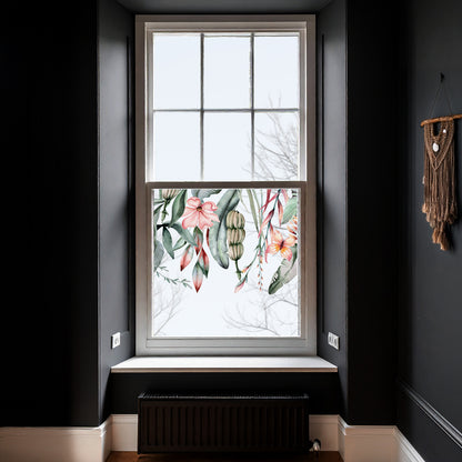 Tropical Banana Window Decal Border