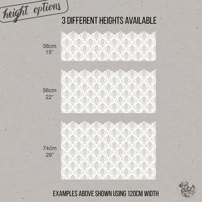 Zahedan Frosted Window Privacy Film Border