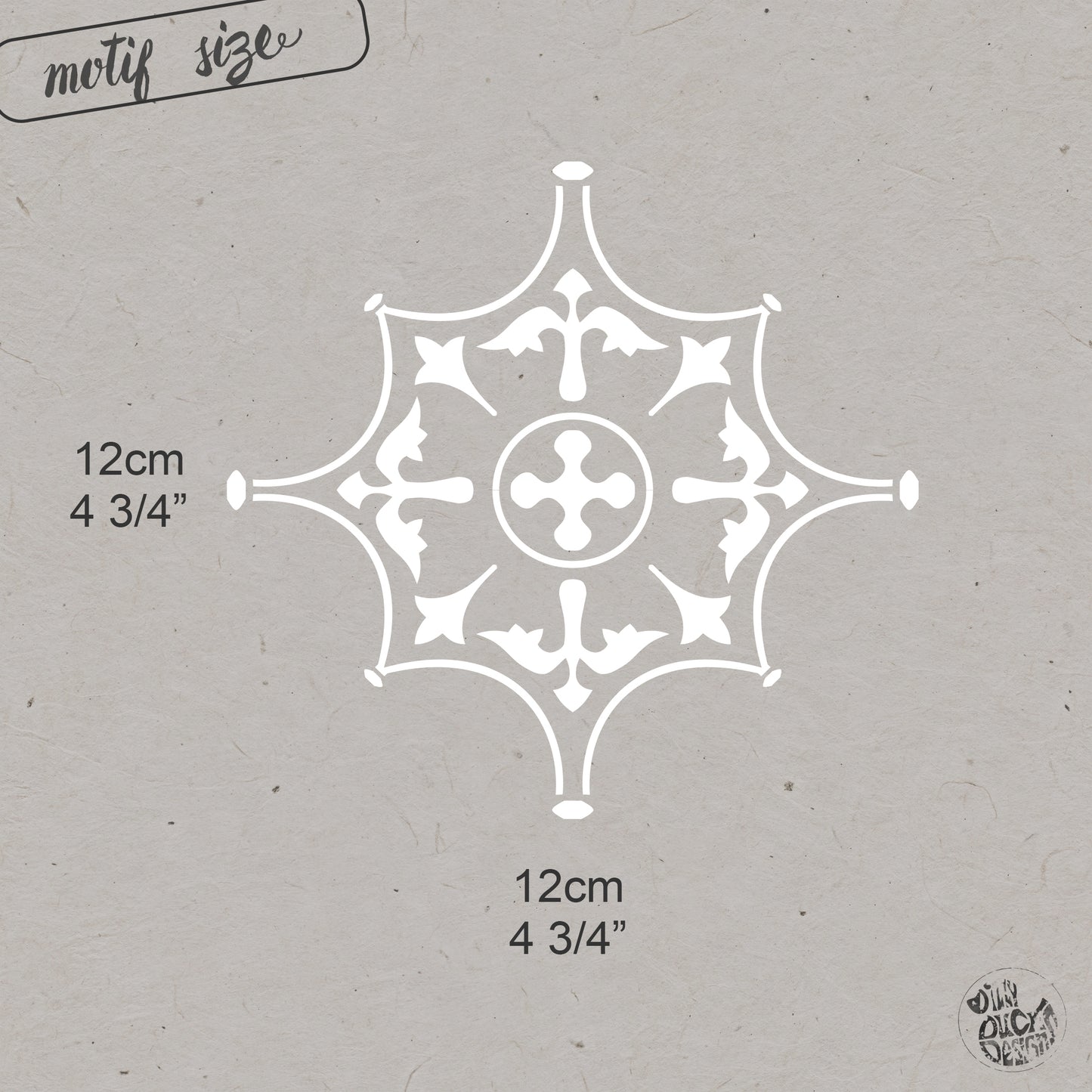 Zamora Frosted Window Privacy Film Border