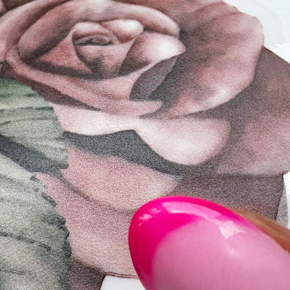 2x Gothic Spider Web and Rose Corner Window Decals