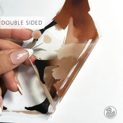 Boho Mum & Child Holding Hands Baby Mother's Day Window Decal