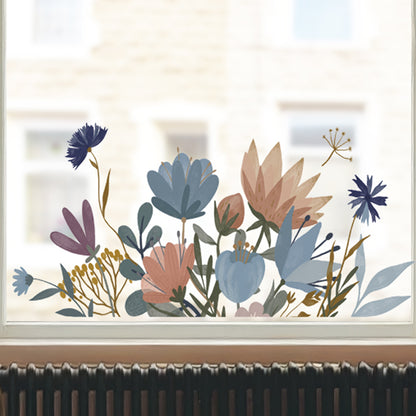 Spring Flower Window Decal