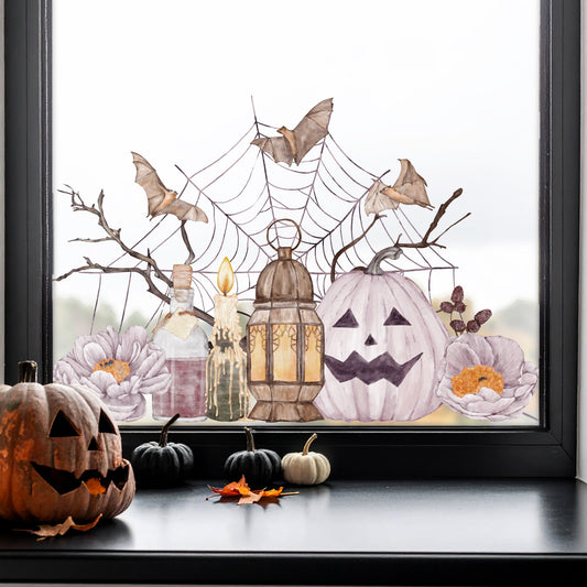 Halloween Web Window Decal
