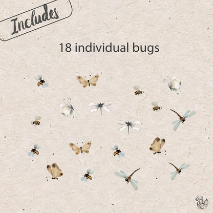 Easter Bunny Rabbits with Easter Eggs Window Decal