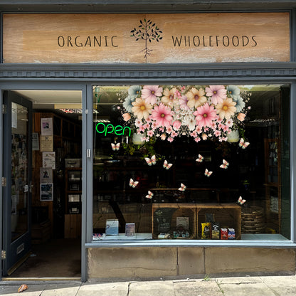 Spring Daisy Flowers Window Decal