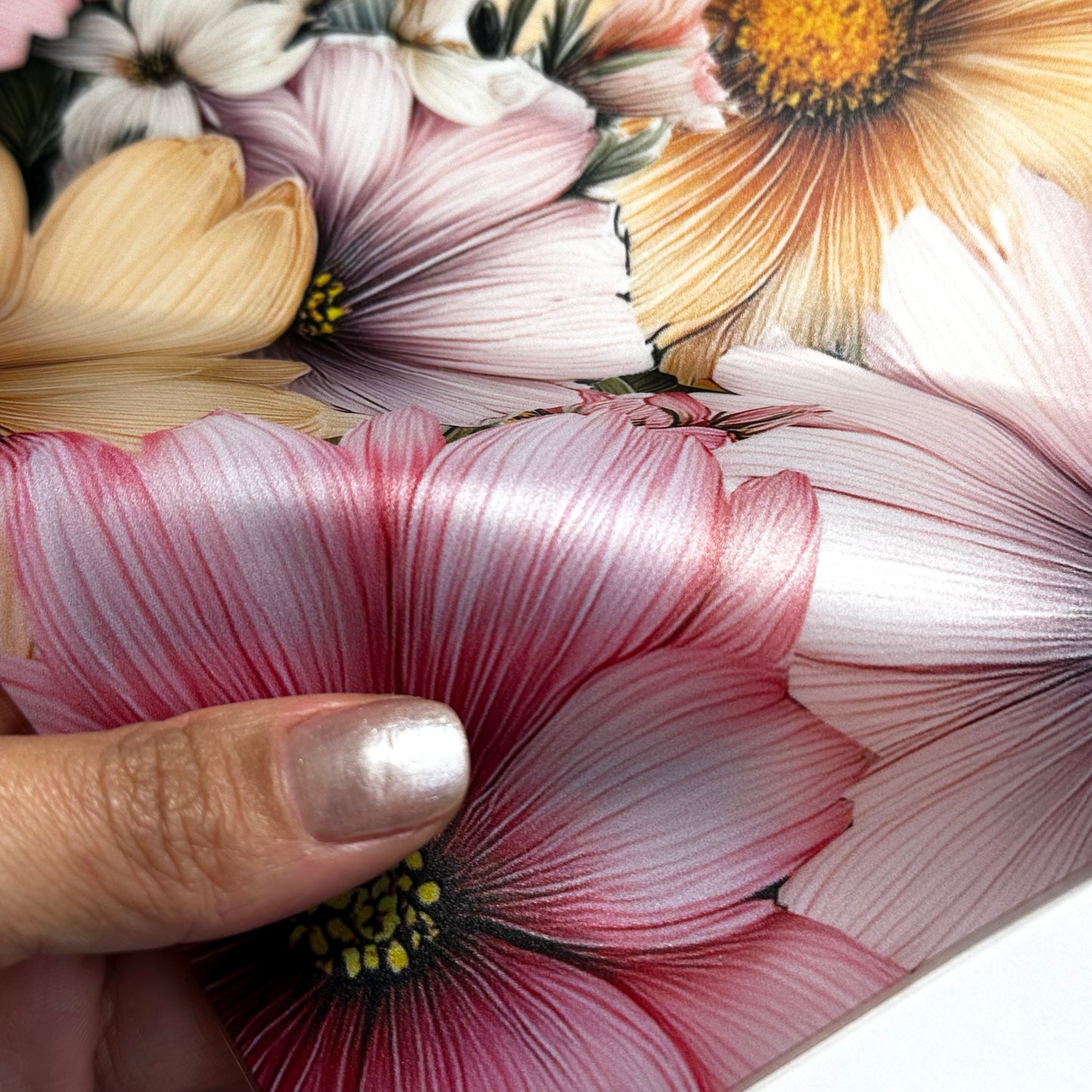 Spring Daisy Flowers Window Decal