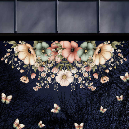 Spring Flowers Window Decal
