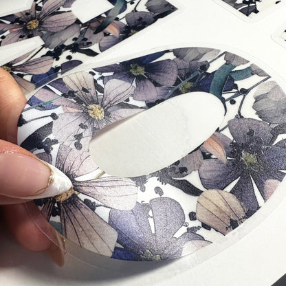 Happy Mother's Day Magical Botanical Flowers Window Decal Quote