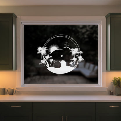 Easter Story Ring Window Decal