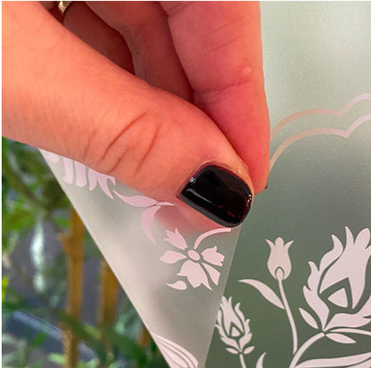 Hamedan Frosted Window Privacy Film Border