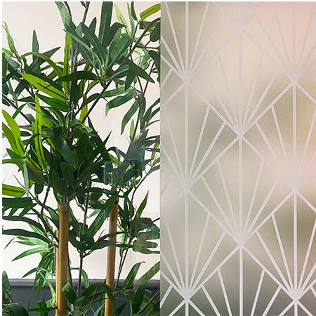 Horus Frosted Window Privacy Film Border