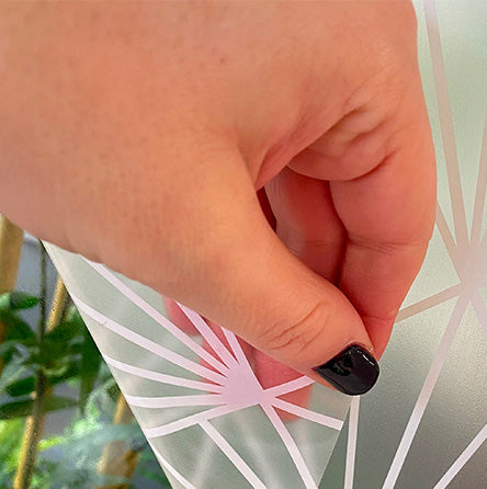 Horus Frosted Window Privacy Film Border