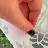 Indore Frosted Window Privacy Film Border