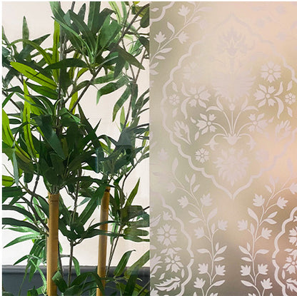 Isfahan Frosted Window Privacy Film Border