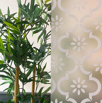 Jannah Frosted Window Privacy Film Border