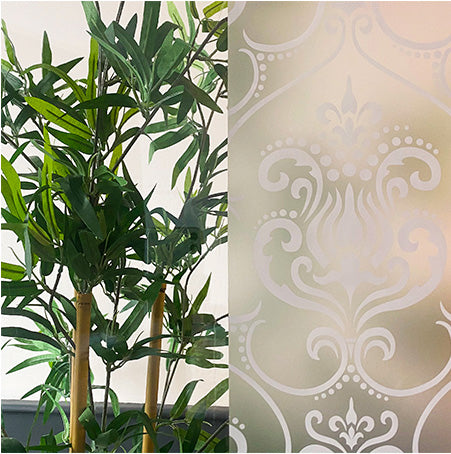 Karim Frosted Window Privacy Film Border