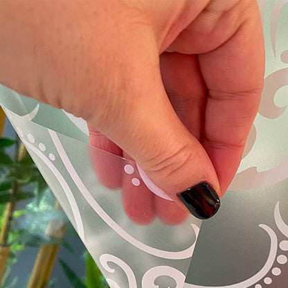 Karim Frosted Window Privacy Film Border