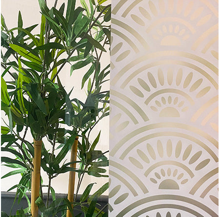 Nagoya Frosted Window Privacy Film Border